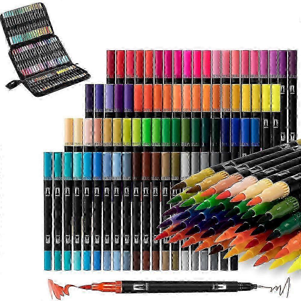80 ENMY Acrylic Paint Marker Set, NCS Color System, Non-Piercing Paper, Suitable for Glass, Ceramic, Stone, Wood, Plastic, Paper, Canvas, Multico