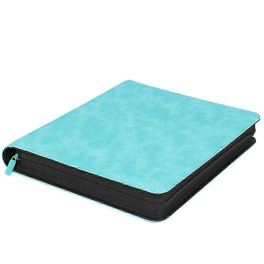 216 Card Slots Hard Shell Card Holder For Collecting Cards, Waterproof And Dustproof Large Capacity In Light Blue