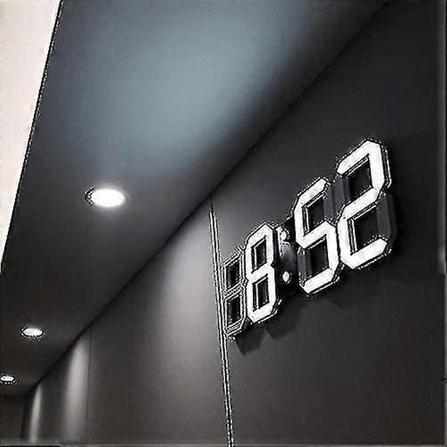 14.8''led Clock,  Remote Control With Multi-function, Auto Brightness Large Digital Clock Wall From Shantou