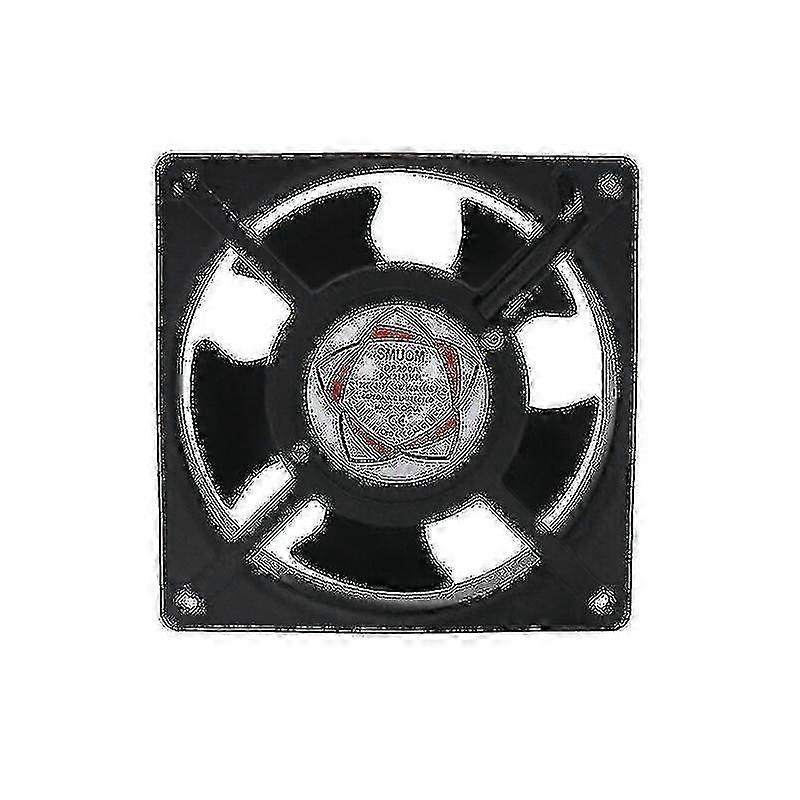 High-temperature Axial Fan For Fireplace - Insertable, Metal Blades, Silent, Universal (120 X 120 X 38mm)