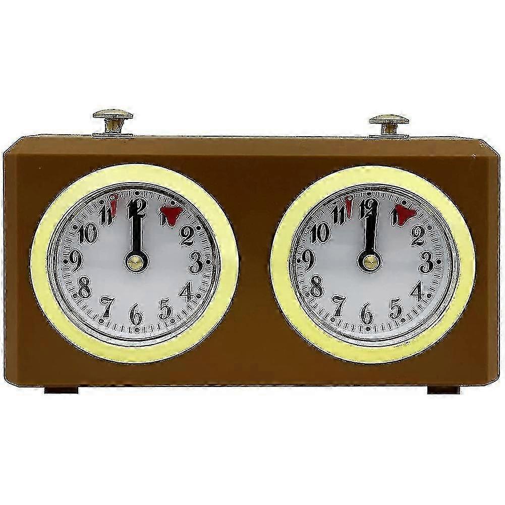 Mechanical Chess Clock Analog For Chess Game Timer Clock Official Clocks Timers No Battery Needed