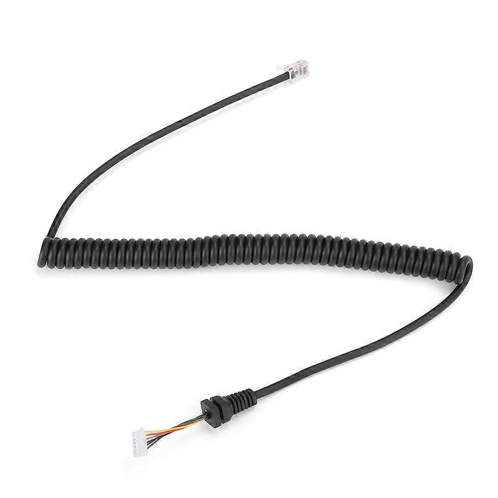 6 Pin Microphone Cable Cord Wire Line for YAESU FT7900R FT8900R Car Radio MH48 Speaker