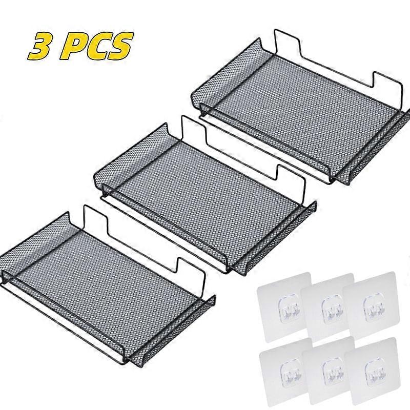 Router rack tv set-top box organizer self-adhesive shelf wall-mounted no-drill storage box placement rack decorative shelves