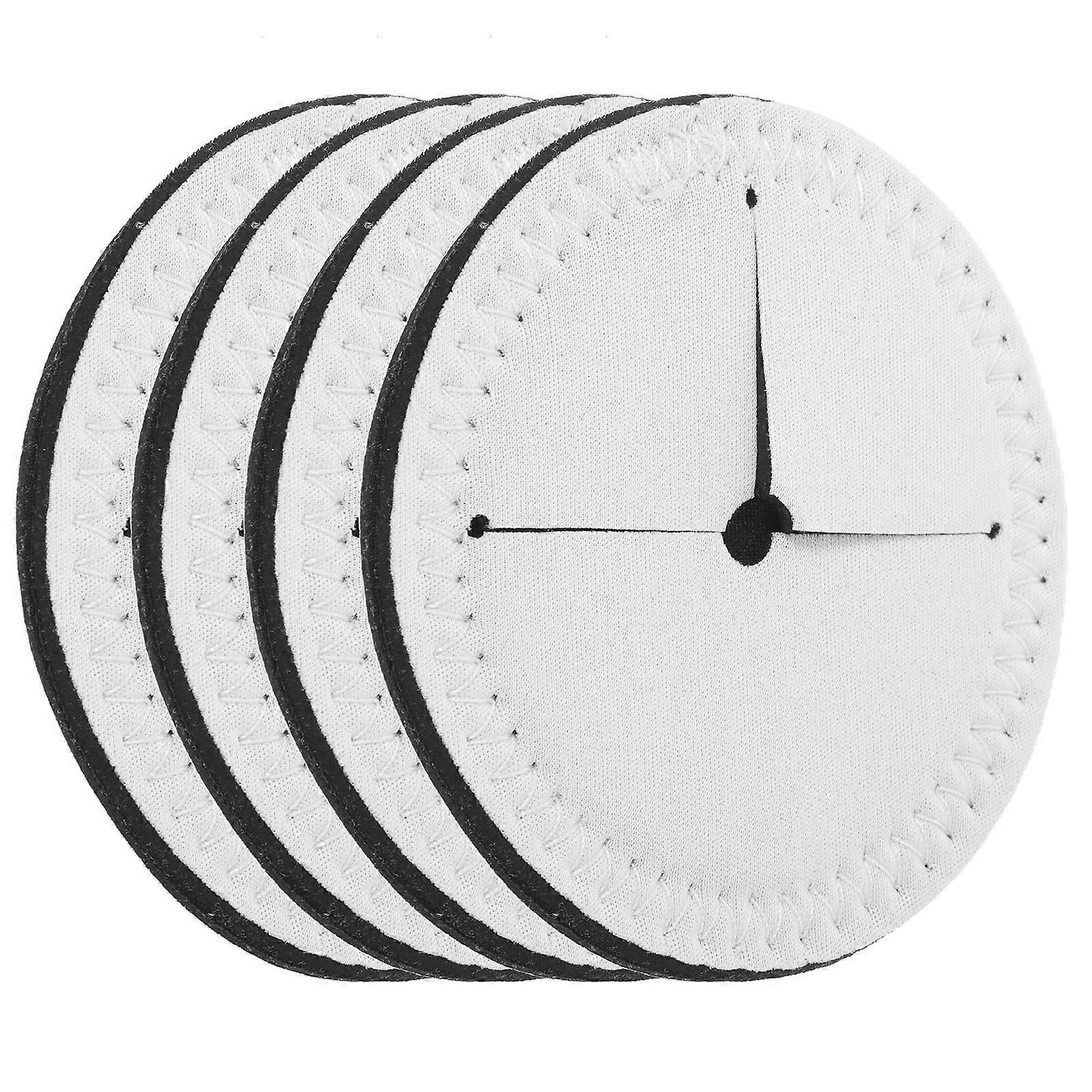 DIY Goblet Coasters 4Pcs EVA Cup Mats For Family Use Round Base Shape Protect From Scratches And Stains