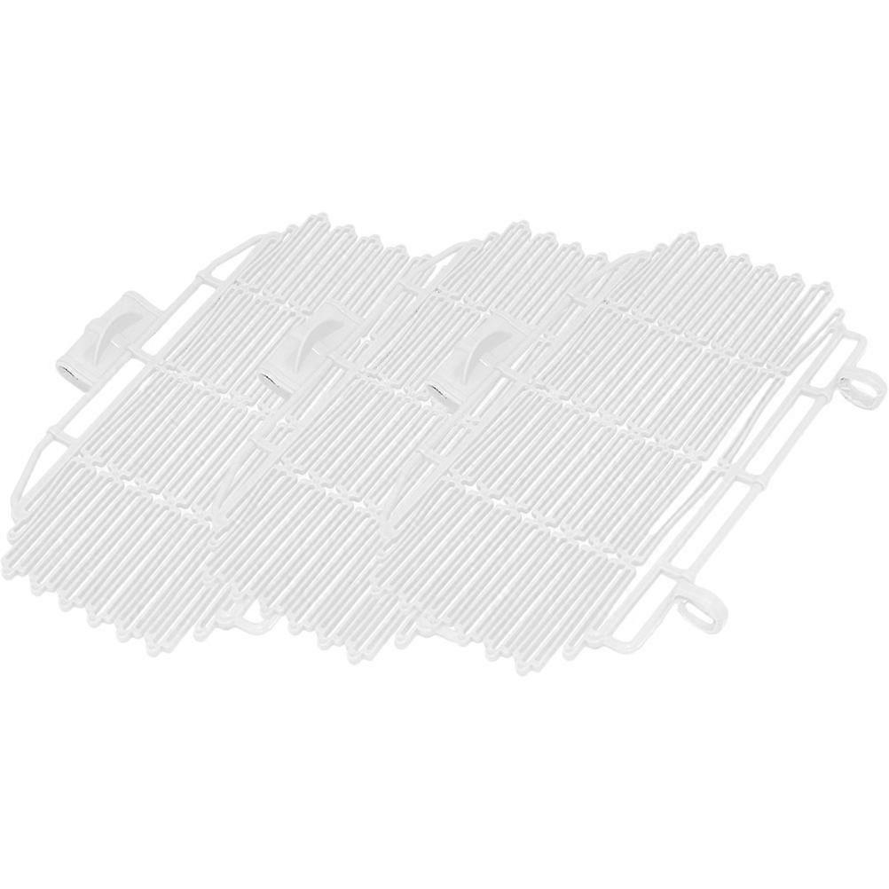 Lightweight Bike Basket Covers 12Pcs Suitable For Bicycle And Mountain Bike With Simple Style In White Color Providing Corrosion Resistant Features
