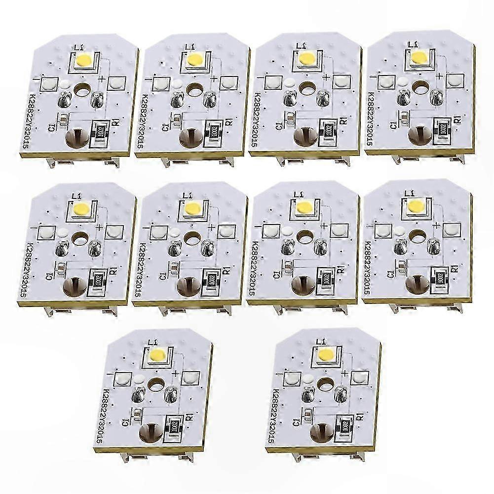 LED Refrigerator Light Assembly Replacement, 10 Pack-Compatible with Various Models