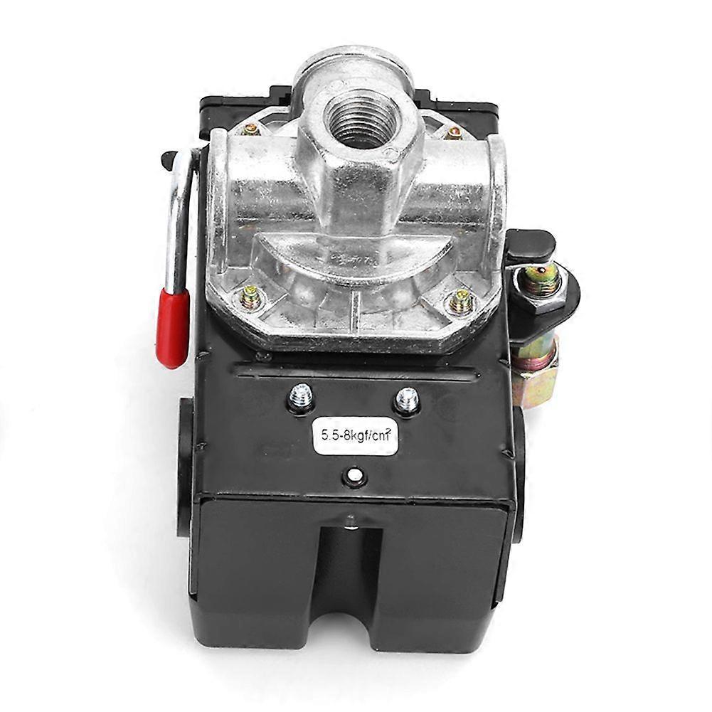 Vysoce kvalitní horizontální čtyřdírkový spínač s červenou rukojetí, automatický tlak