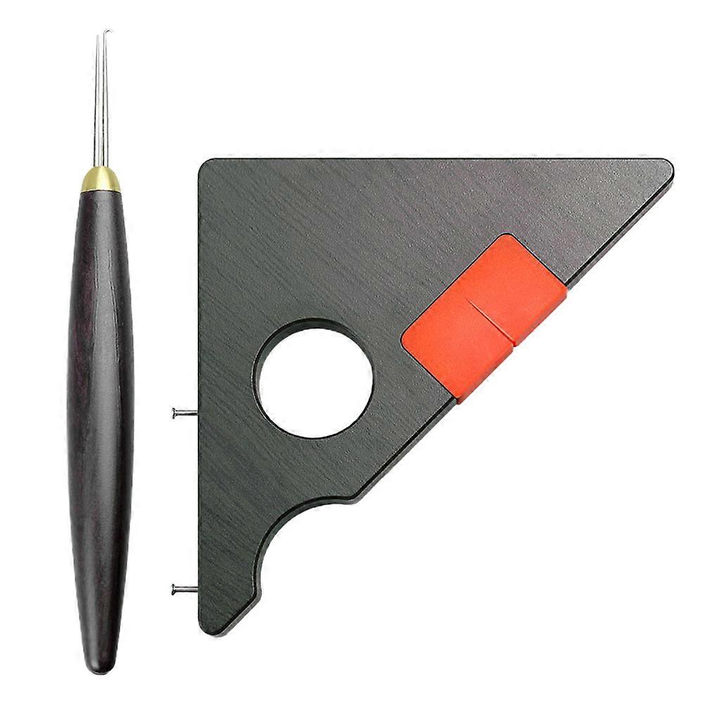 Fishing Tackle Magnetic Ruler Fishing Line Knot Tying Tools for 1Set