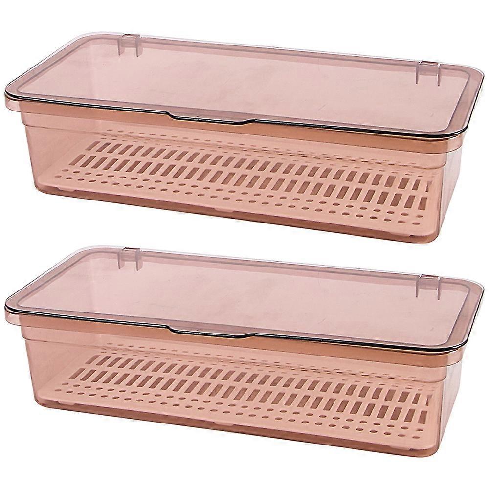 Flatware Tray Organizer with Lid for Storage 6Pcs Kitchen Use