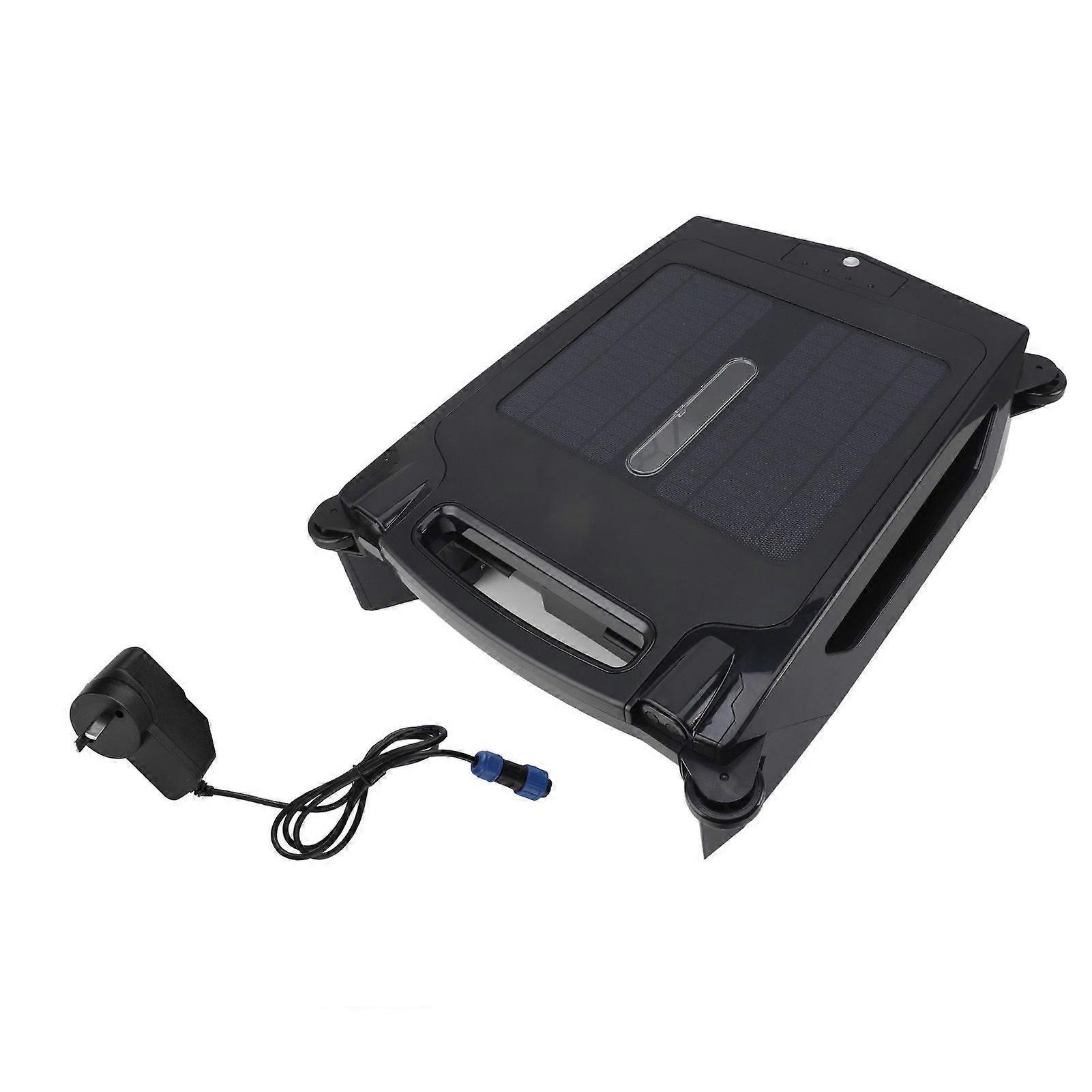 Automatic Robotic Pool Cleaner 80 400um Brushless Motor Solar Robotic Pool Skimmer with Auto Obstacle Avoidance