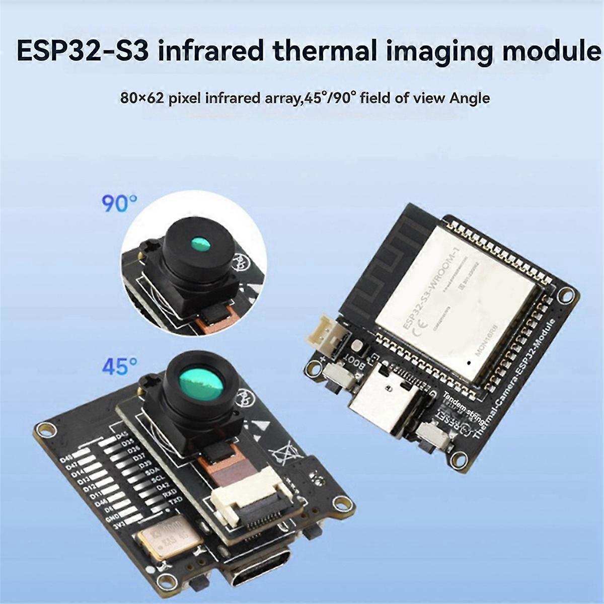Camera ESP32 Module Supports ESP-IDF 45° Field of View