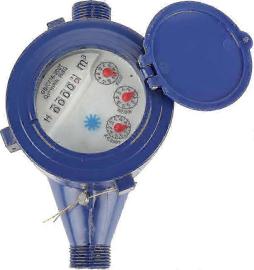 Cold Water Meter, Flow Water Meter For Garden Home Using Water Flow Meter Dn15