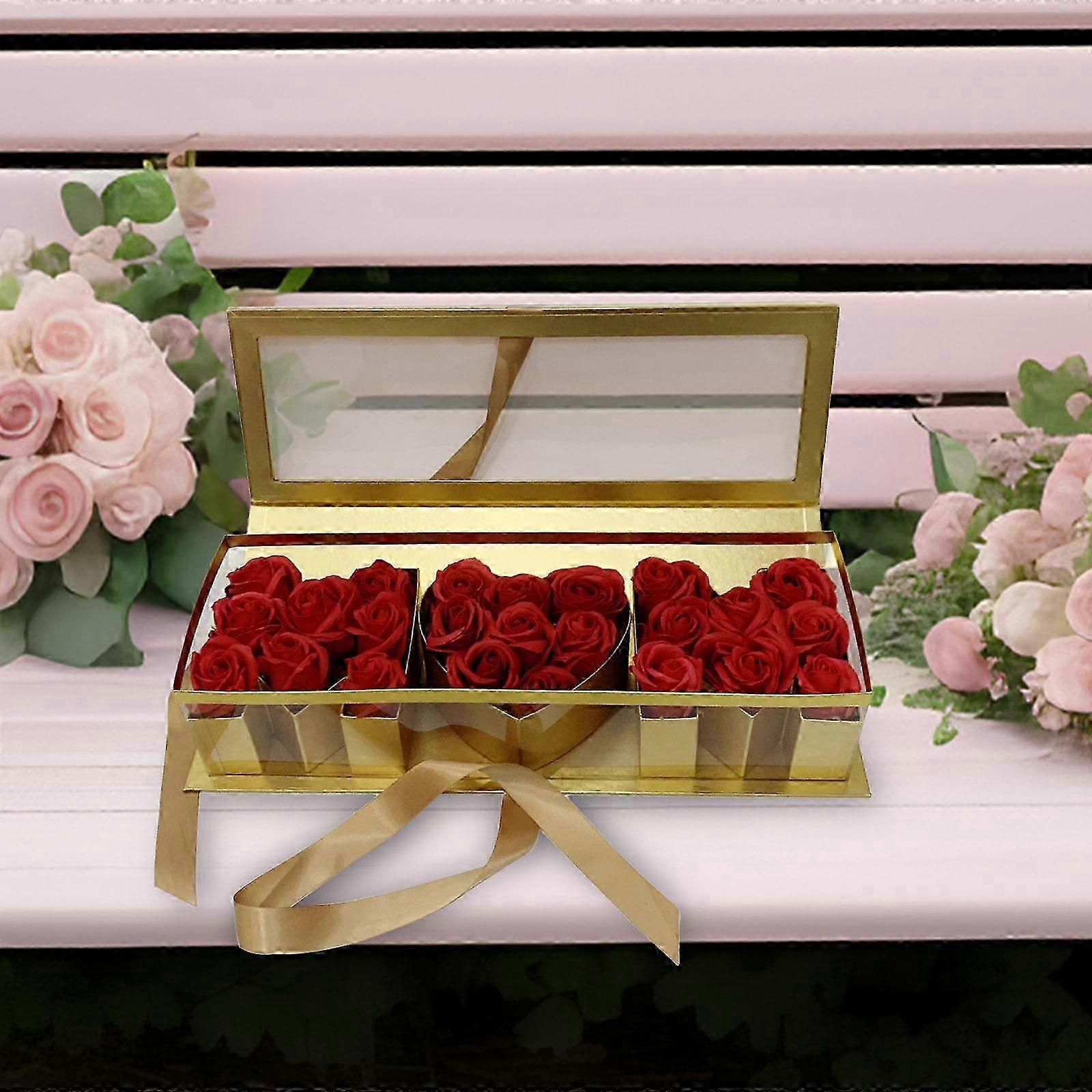Elegant Floral Gift Box for Day 25-26