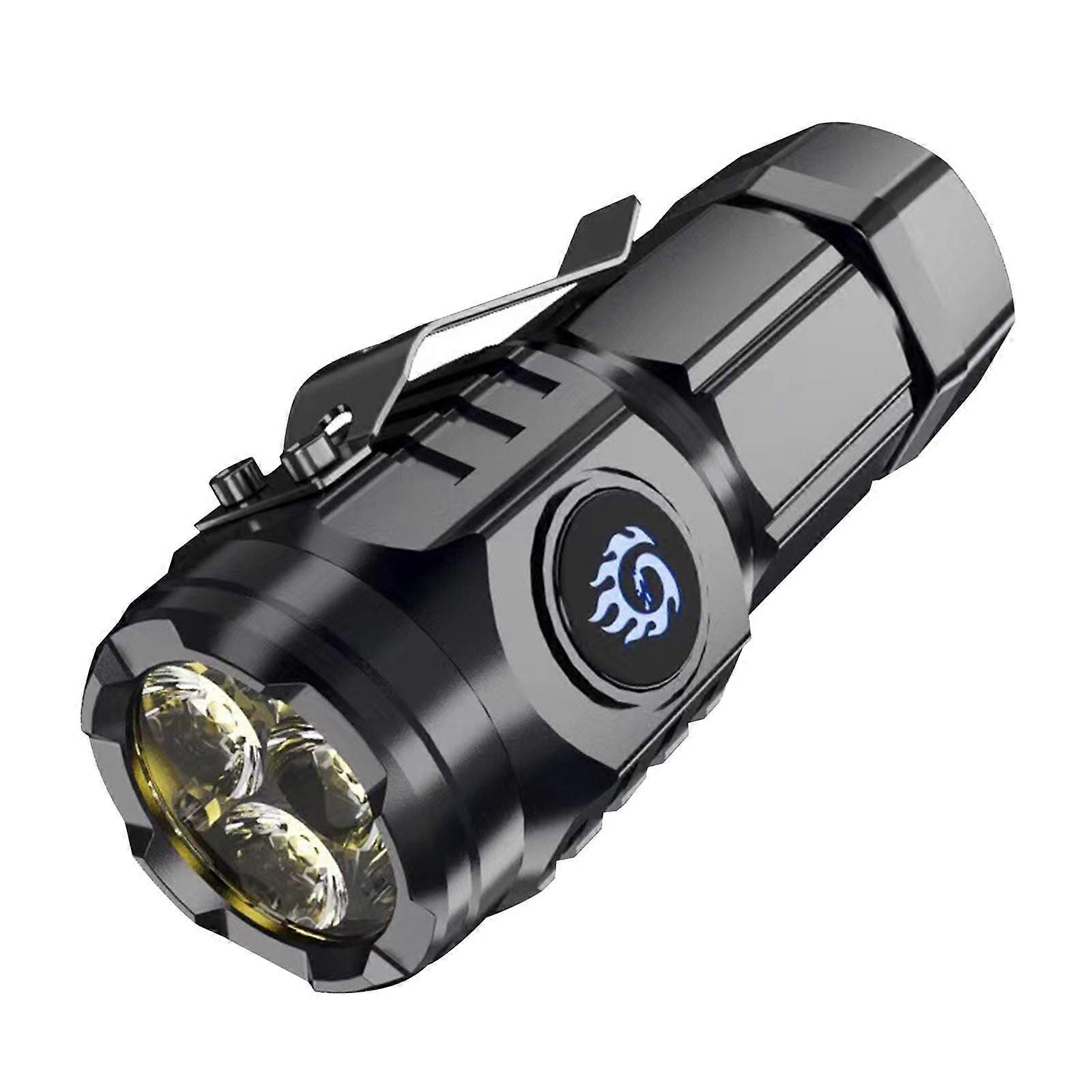 Rechargeable LED Flashlights Clearance! Super Bright Mini Flashlight with Black Light, Portable & Multifunctional for Home & Outdoor Use