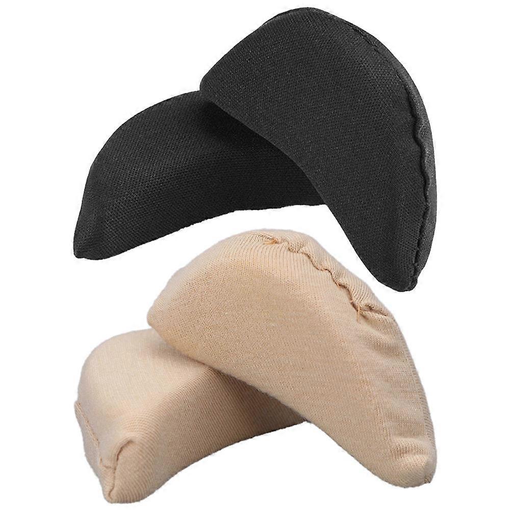 Shoe Toe Filler Inserts for Women Soft Reusable Shoe Inserts 2Pairs Assorted Color