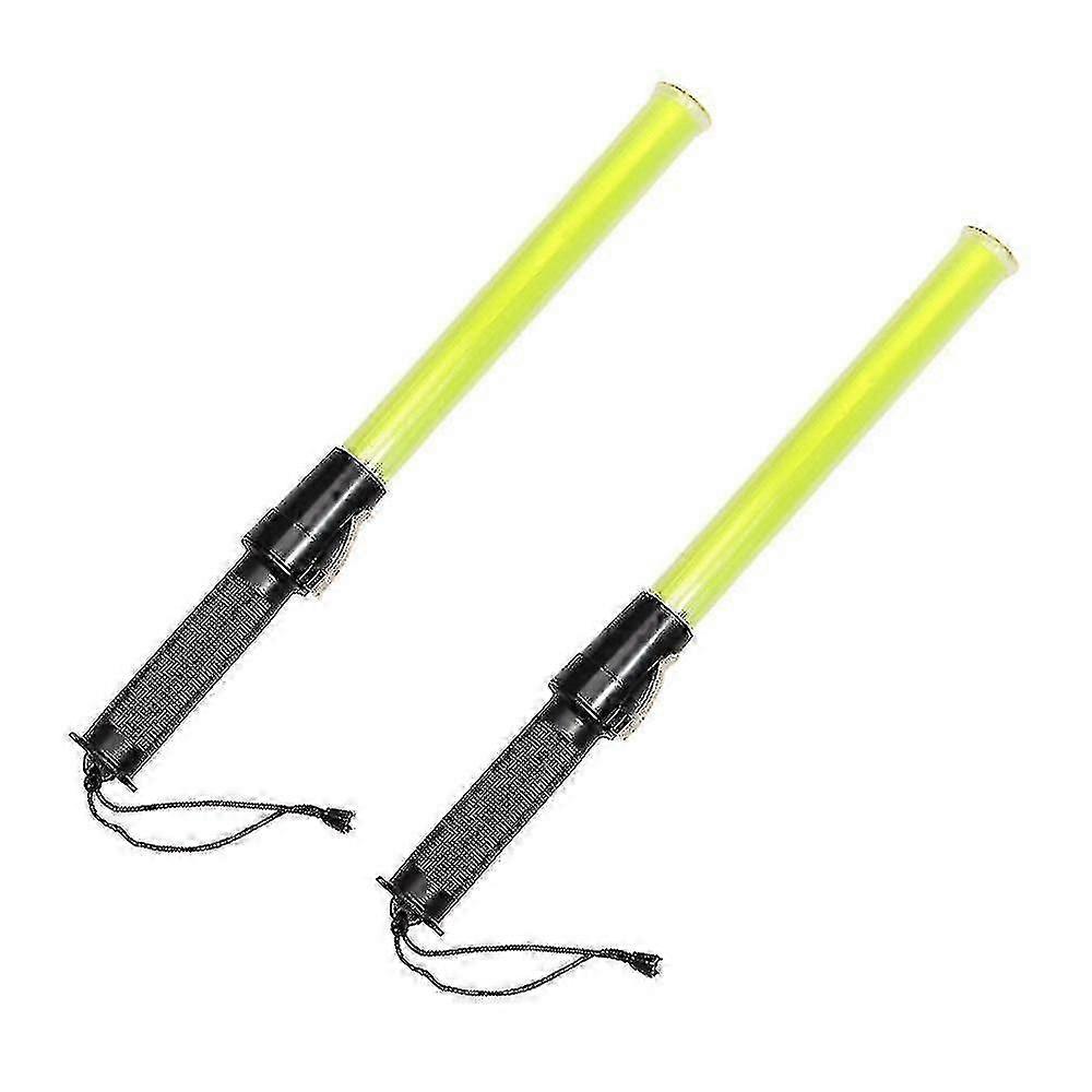 2pcs 43cm Traffic Baton Led Warning Light