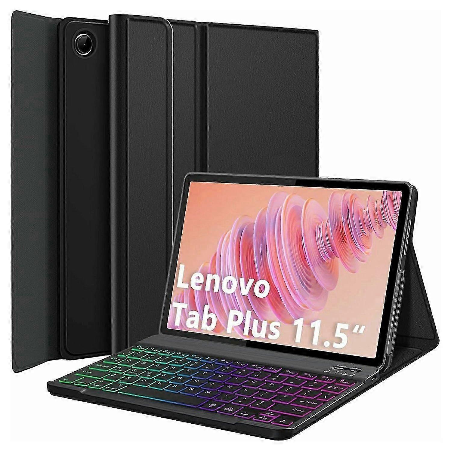 RGB-P11.5 pour Lenovo Tab Plus 11,5 pouces 2024 (TB351FU) Clavier rétroéclairé RVB compatible Bluetooth