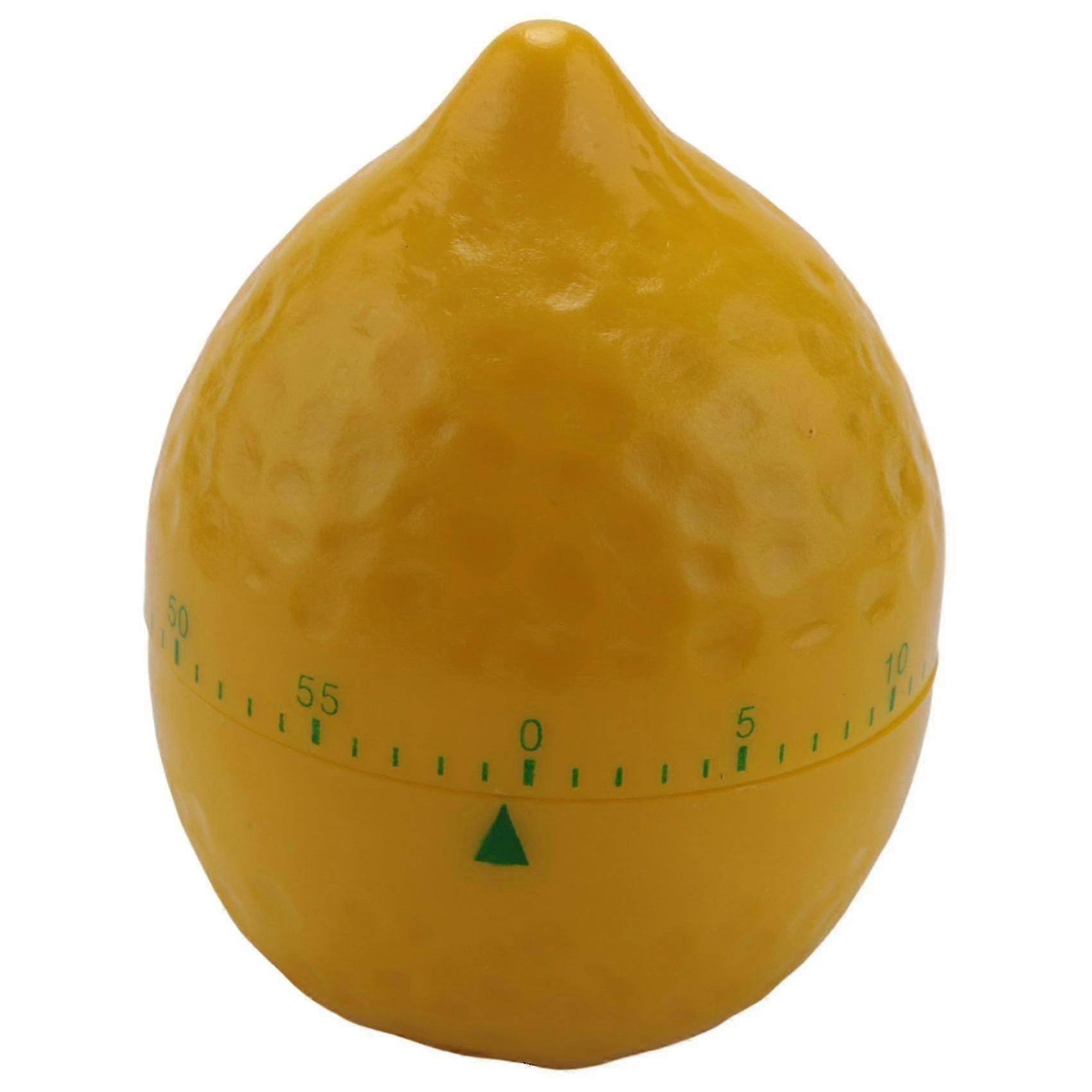 25-26 Kitchen Timer Timepiece Kitchen Timer Short Timer Alarm Clock Funny Egg Timer Egg Knife Lemon Shape-yvan