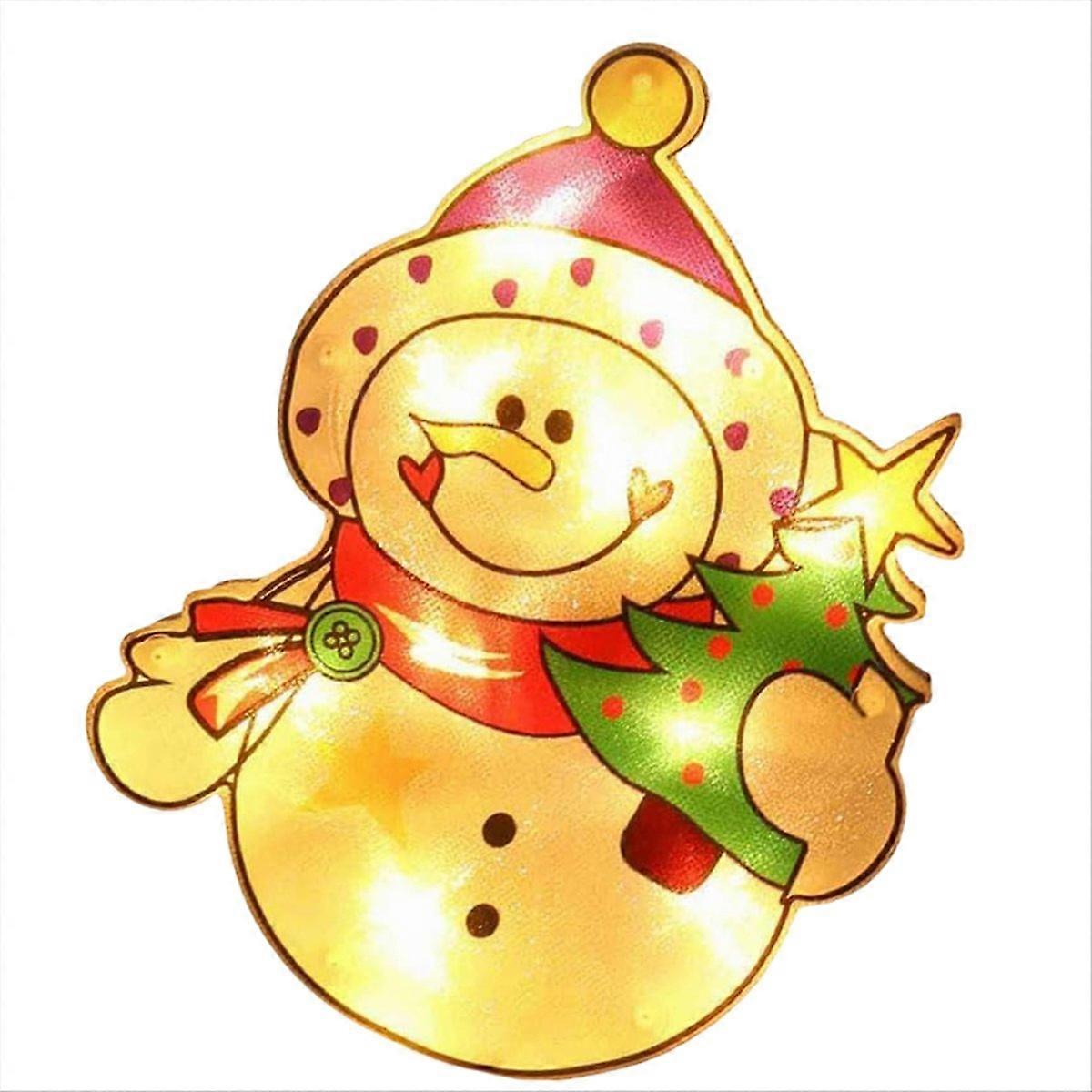 Christmas Window Light LED Suction Cup Hanging Light