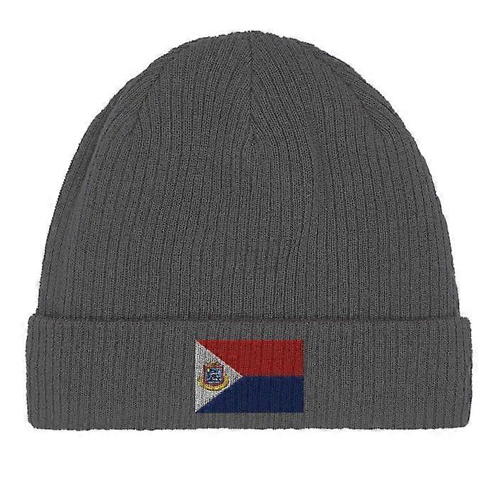 Saint Martin Flag Cap in Grey
