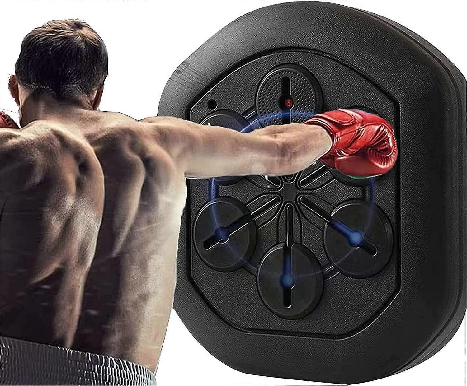 Electronic Boxing Wall Target Boxing Strength Tester Speed HandEye Coordination Training For Kids And Adults
