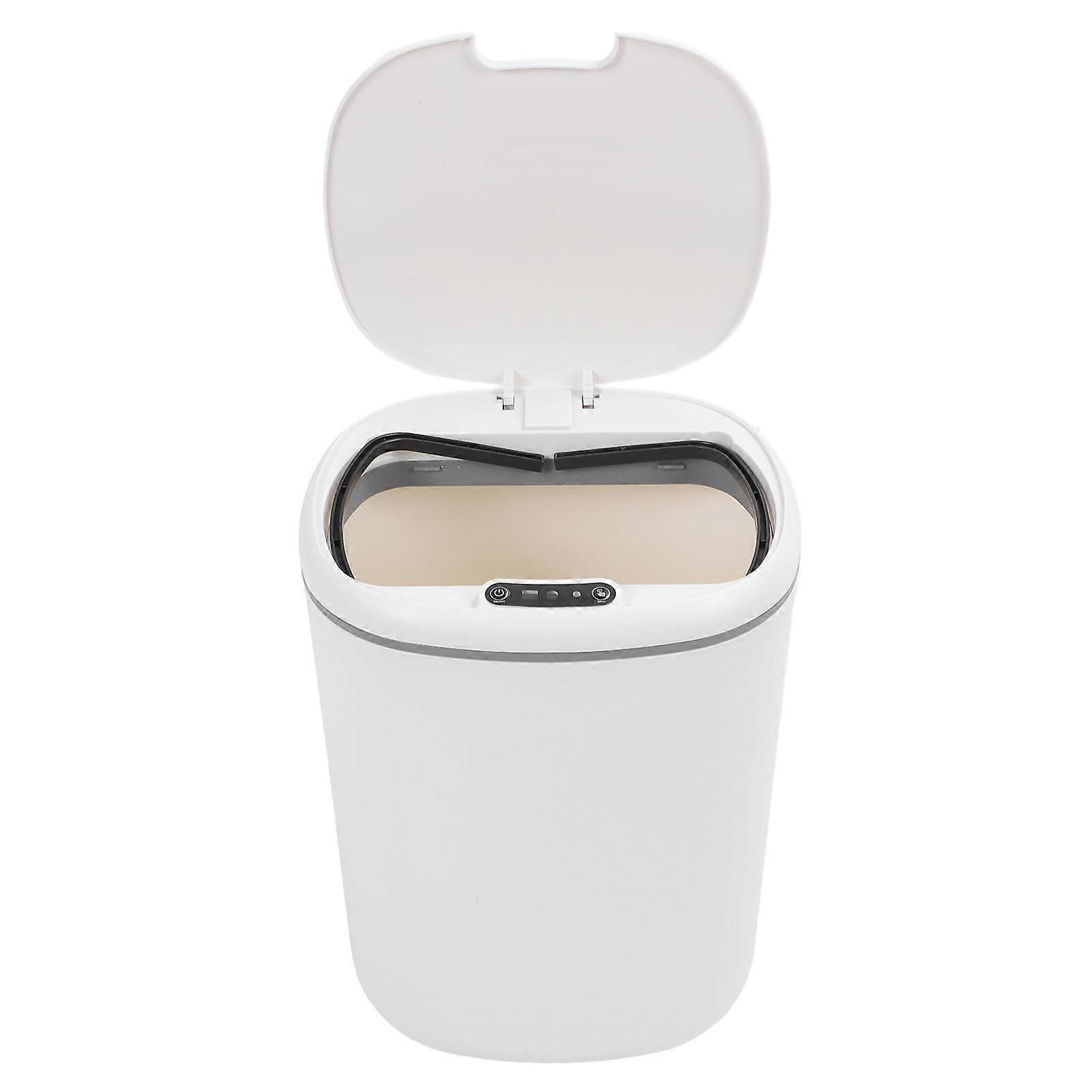 Smart Sensor Trash Can High End 18L Large Capacity Automatic Trash Bin with LED Light for Living Room Bedroom 