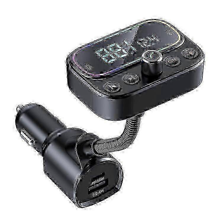 Bluetooth Car Adapter, Usb C Pd Car Bluetooth Transmitter Wireless Car Bluetooth Kit, Happy H SZRH