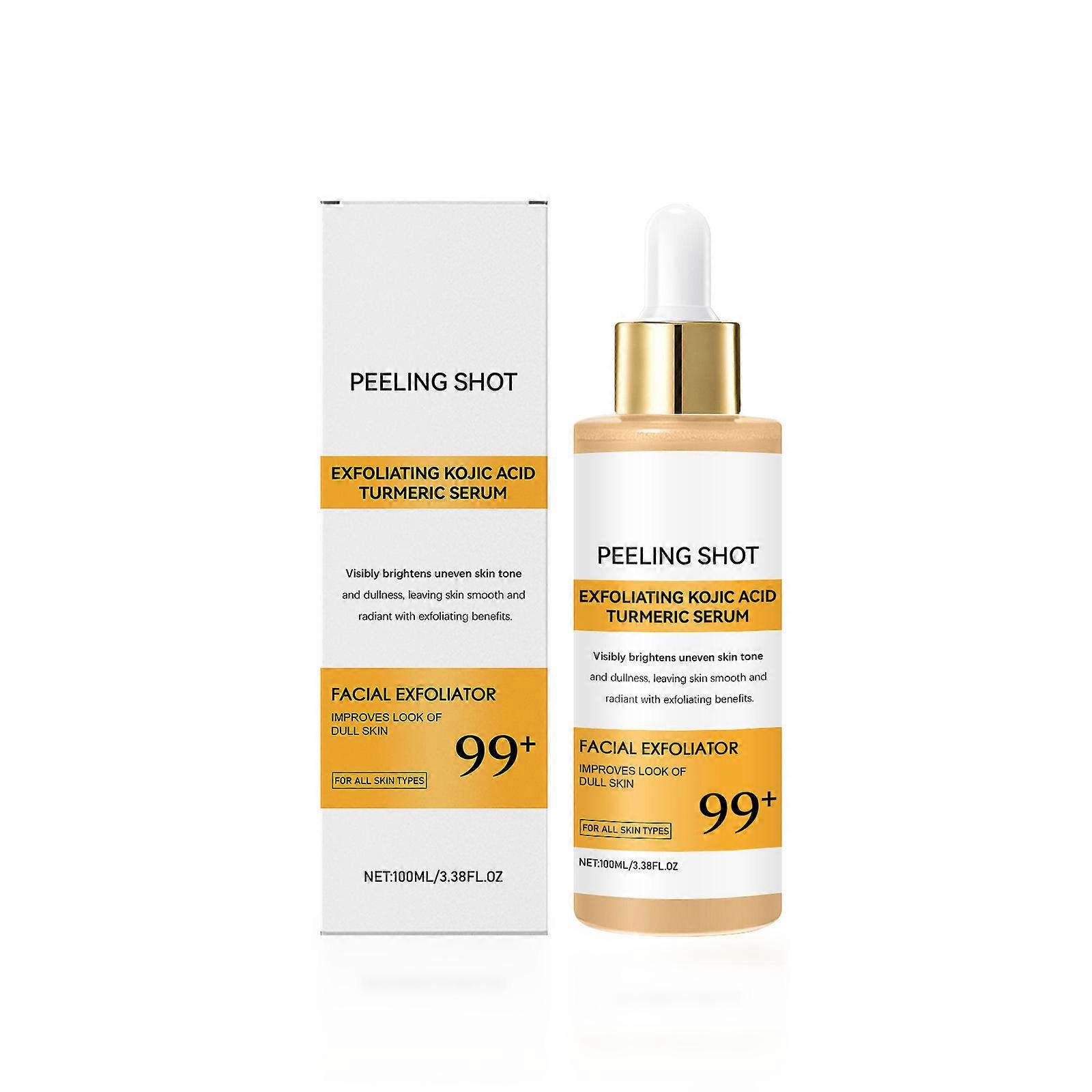 Kojic Acid Turmeric Essence Nourishes Facial Skin. It Has A Refreshing Texture That Is Not Sticky, Delicate And Smooth, And Is A Moisturizing Essence