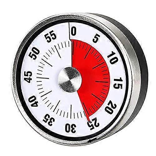 Magnetic Mechanical Kitchen Timer -countdown Timer 60 Minute Visual Time Management Tool Baking Cooking Steaming