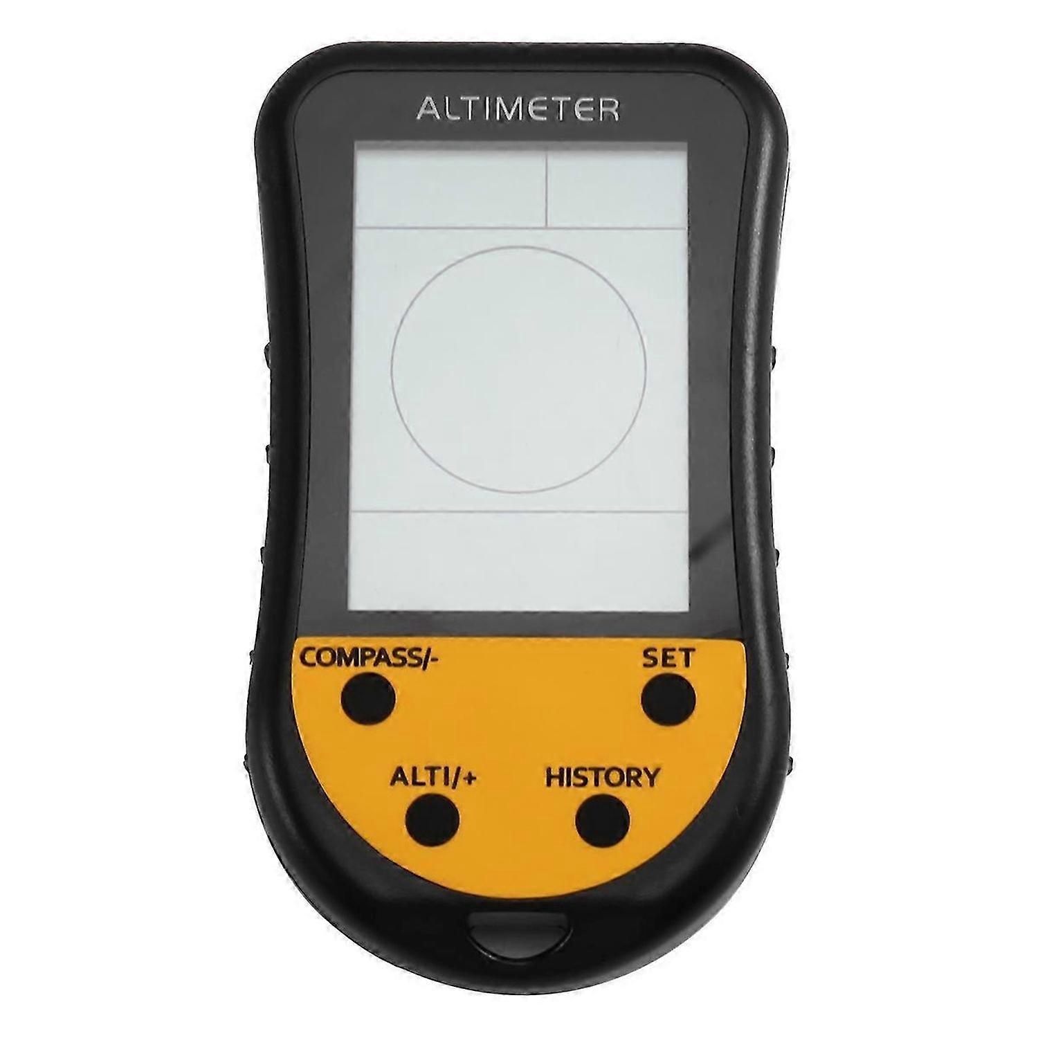 Electronic Digital Altimeter LCD Mini Altimeter Barometer Compass Thermometer Weather Forecast Clock Calendar