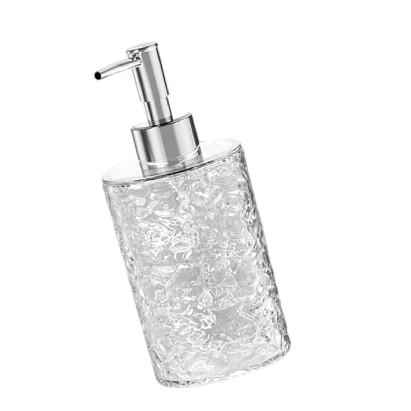 Clear Hand Liquid Soap Foaming Press Bottle Refillable Empty Dispenser For Home Office Gym Use Plastic MultiColor