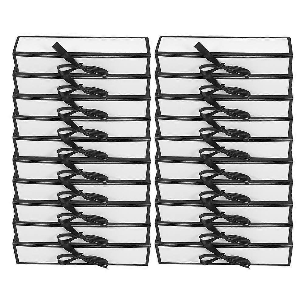 Long Strip Foldable Paper Chocolate Boxes for Various Occasions 20Pcs