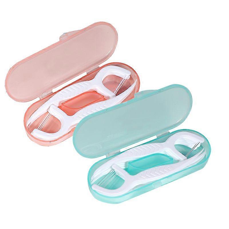 Floss Sticks Dental Floss Picks,Tooth Picks,Teeth Cleaning Picks,Tooth Picks,Teeth Cleaning with Durable Thin Shred Resistant Floss Eliminates Oral Pl