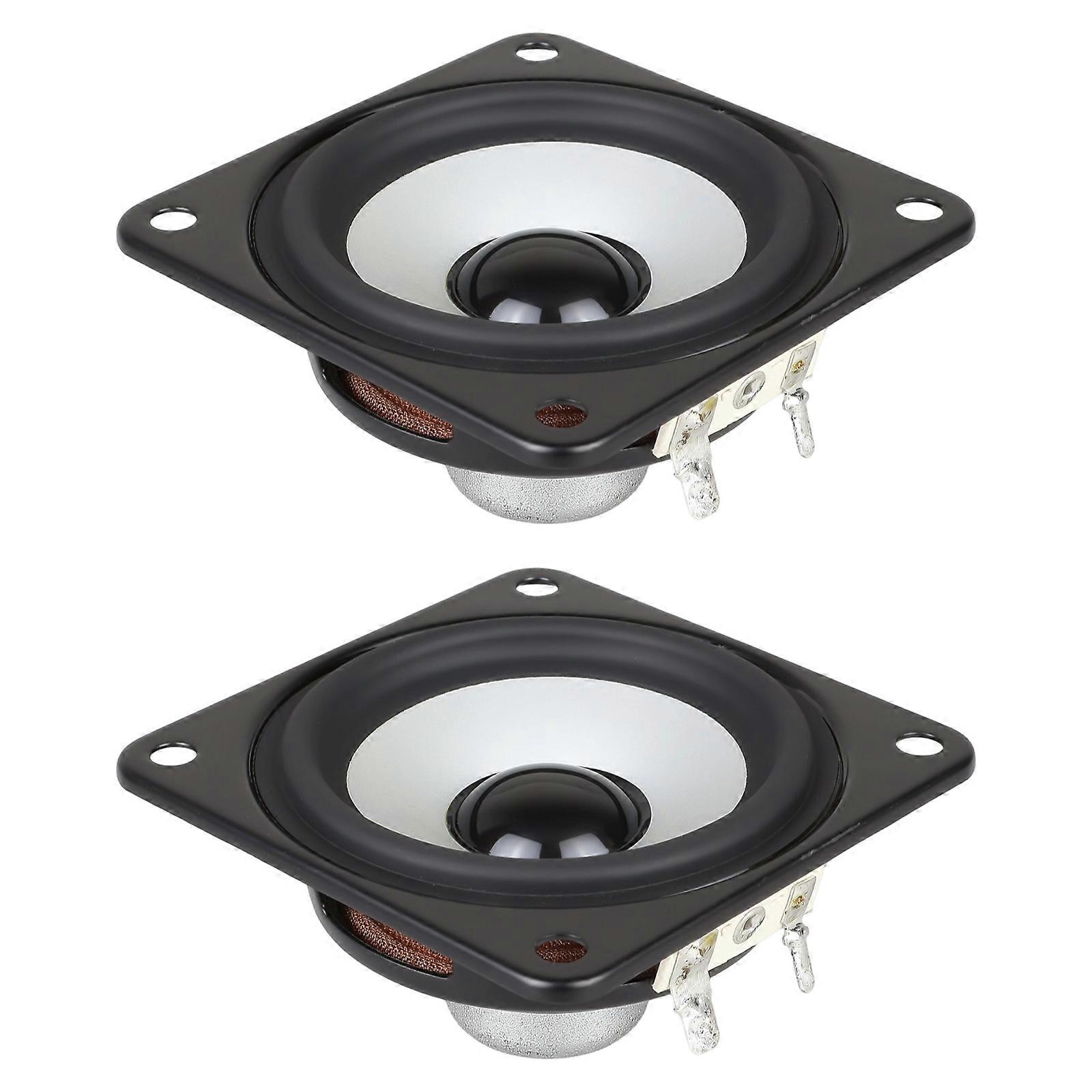 3inch 4Ohm 15W Full Frequency Loudspeaker Stereo Woofer Loudspeaker Round Shape Replacement Loudspeaker Magnetic Loudspeaker Multicolor