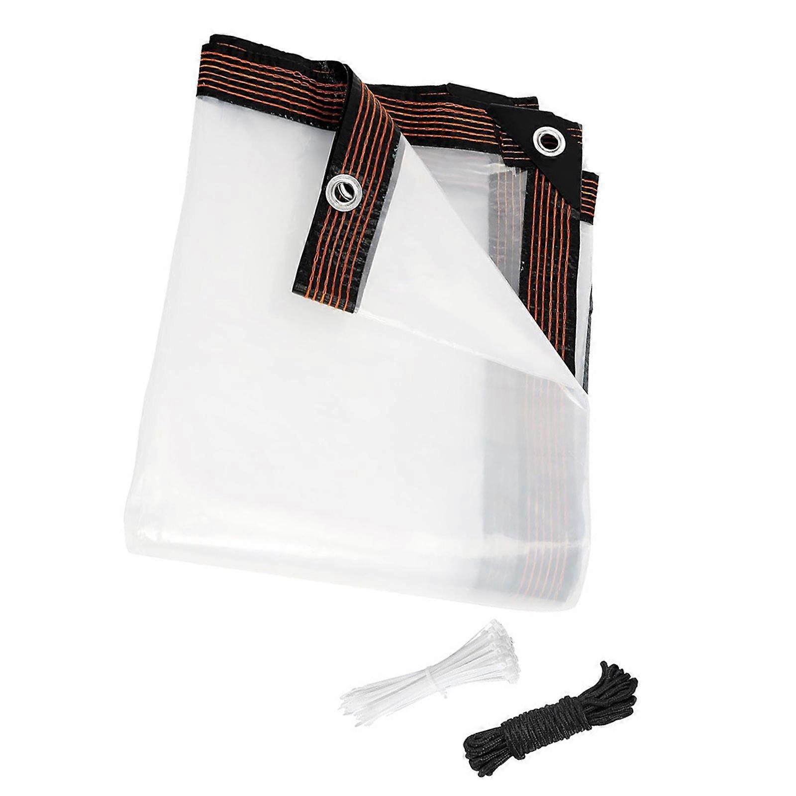 Bâche résistante aux intempéries pour poulailler, conception robuste et indéchirable, abri isolé pour canards, poules et lapins, 3 mètres sur 3 mètres