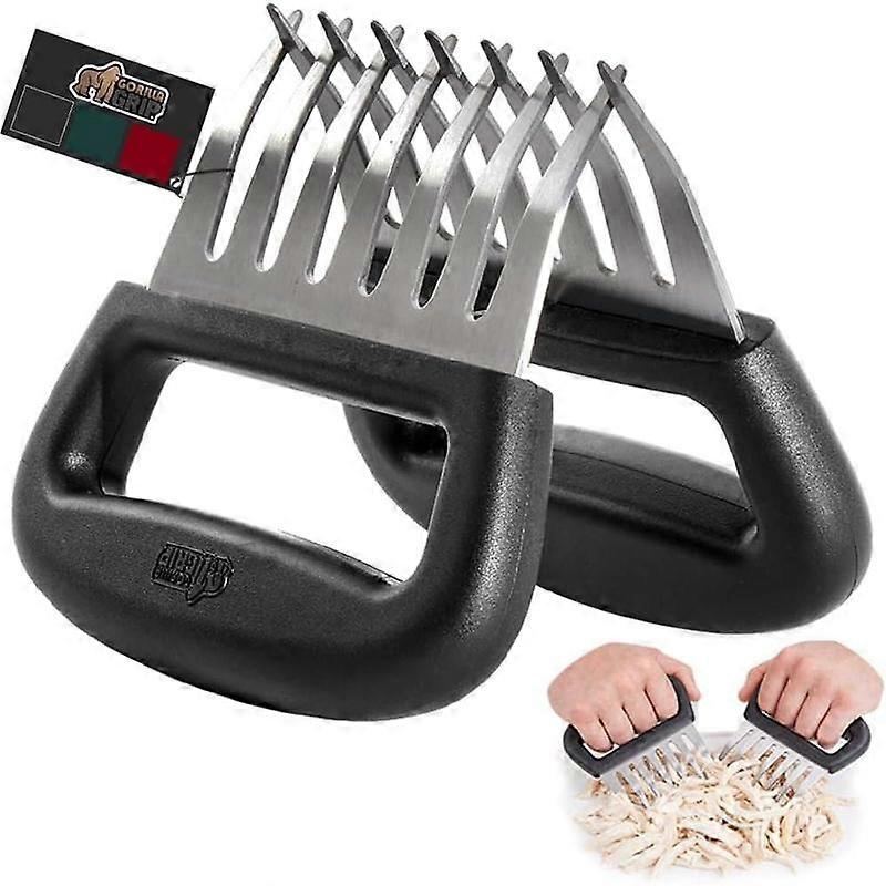 Chicken Shredder Meat Claws,  Stainless Steel  Shredding Fork, Comfortable Handle, Easily Shred Pulled Pork, Taco Meats, Kitchen  BBQ Tool, 