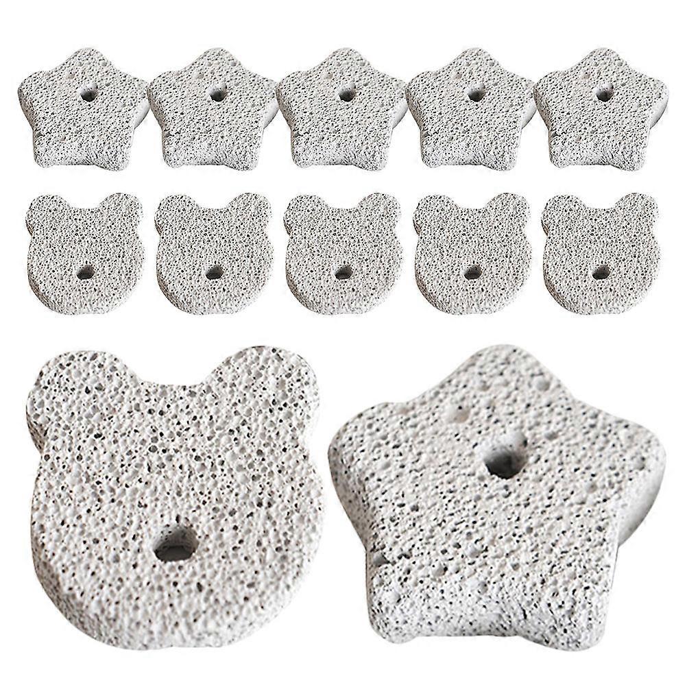 Hamster Teeth Grinding Volcanic Stone Toy for Small Pets 12Pcs Supply