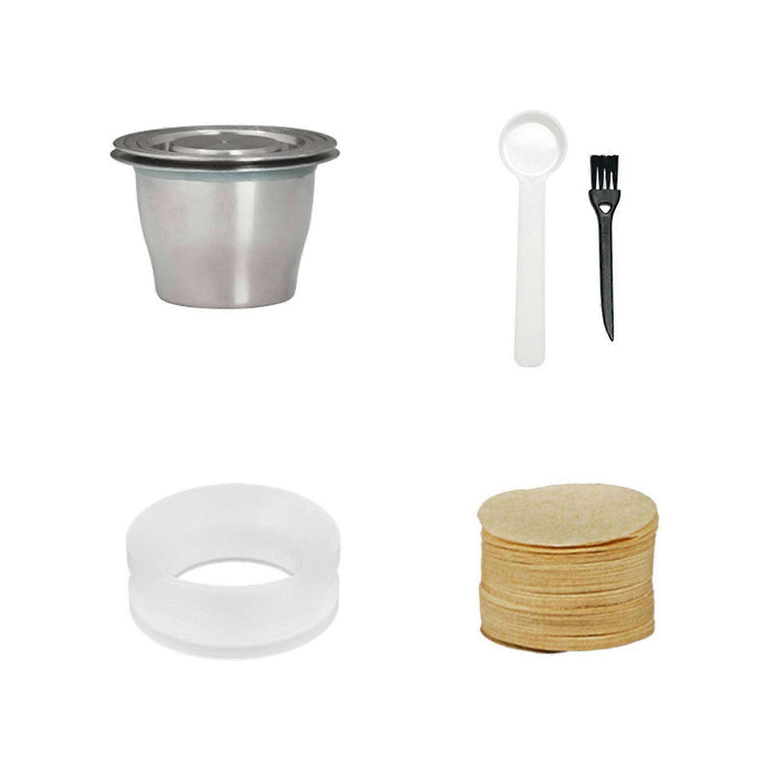 Practical Coffee Cup Preparation Equipment Filter Sheet Dosing Funnel Powder Rings for Improved Scent Development Multicolor