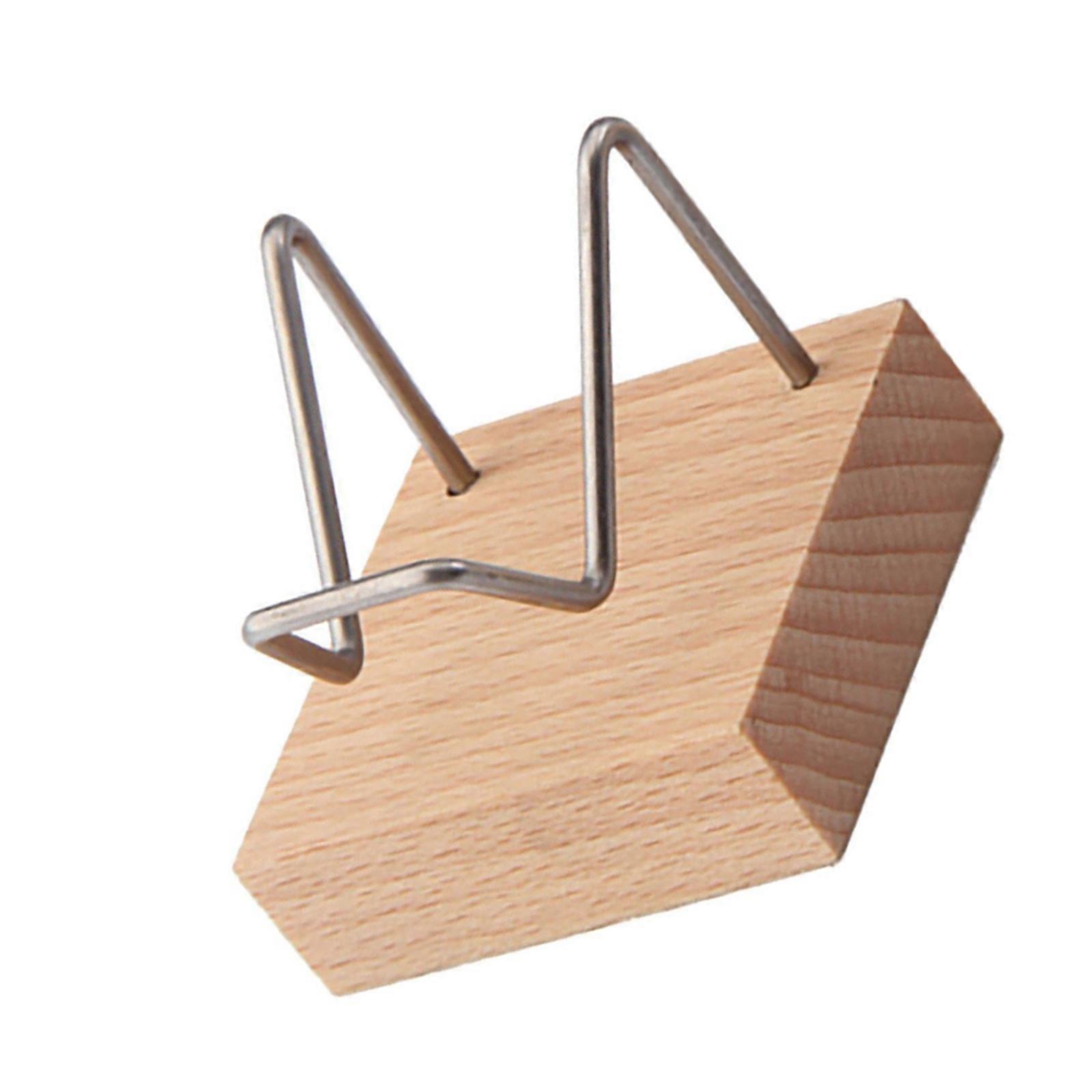 Elegant Mineral Display Rack Solid Kvalitet Mineral Display Rack Bærbar Utstillingsholder For Entusiaster Sølv