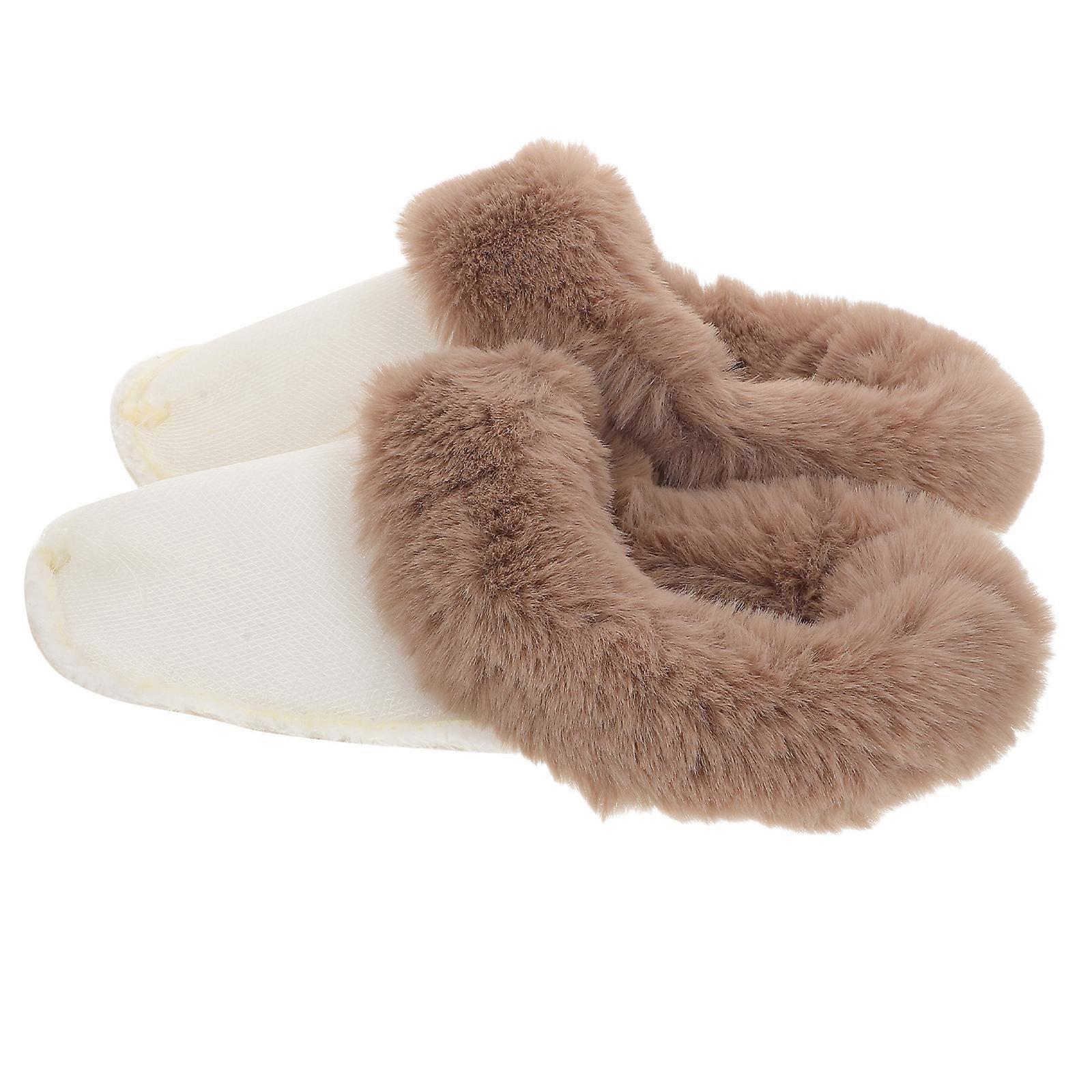 Winter Warm Clogs Shoe Inserts with Plush Lining 1Pair Removable Inserts