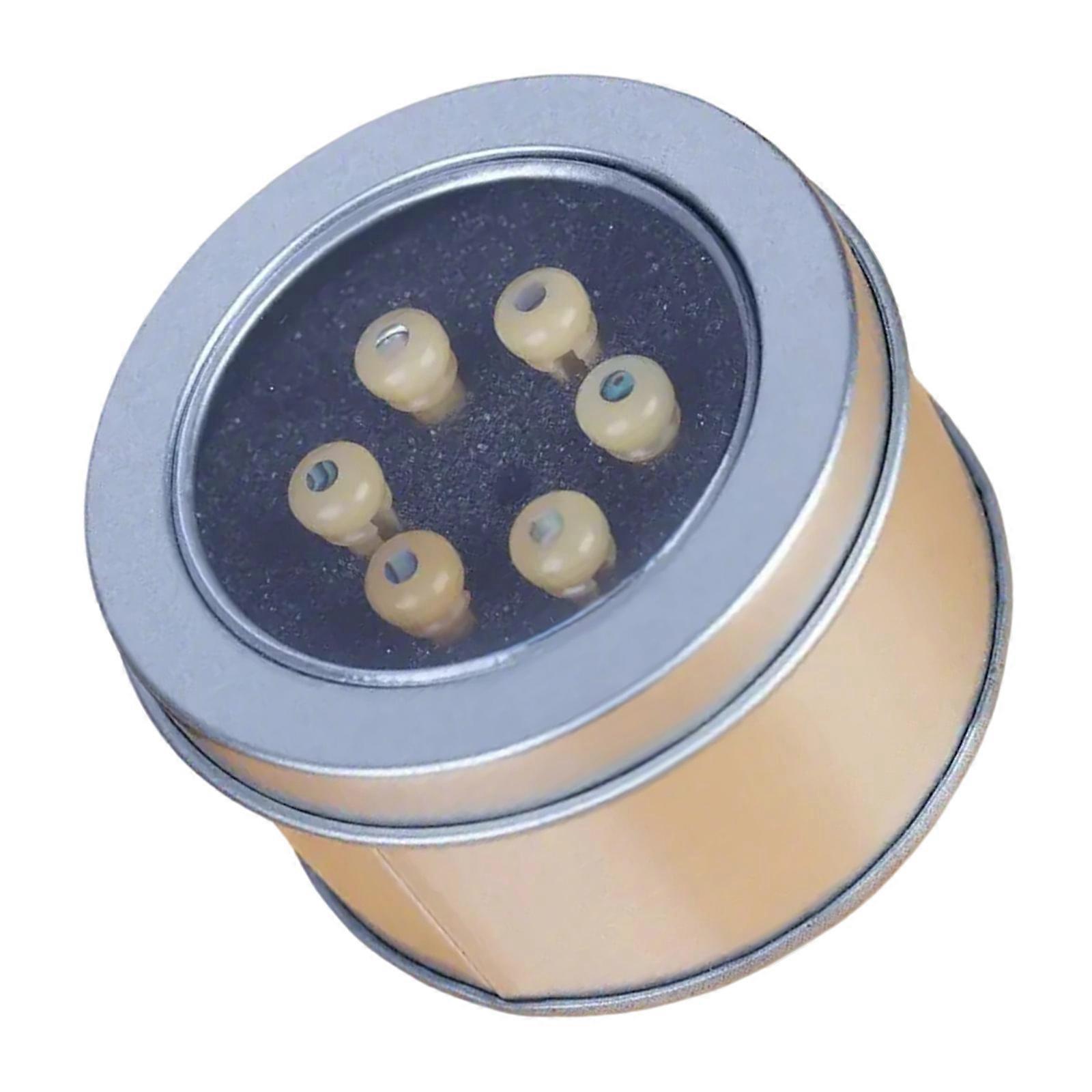 1/6Pcs Guitar String Nails Replacement Acoustic Guitar Bridge Pins String Studs Musical Instruments Part Enduring Multicolor