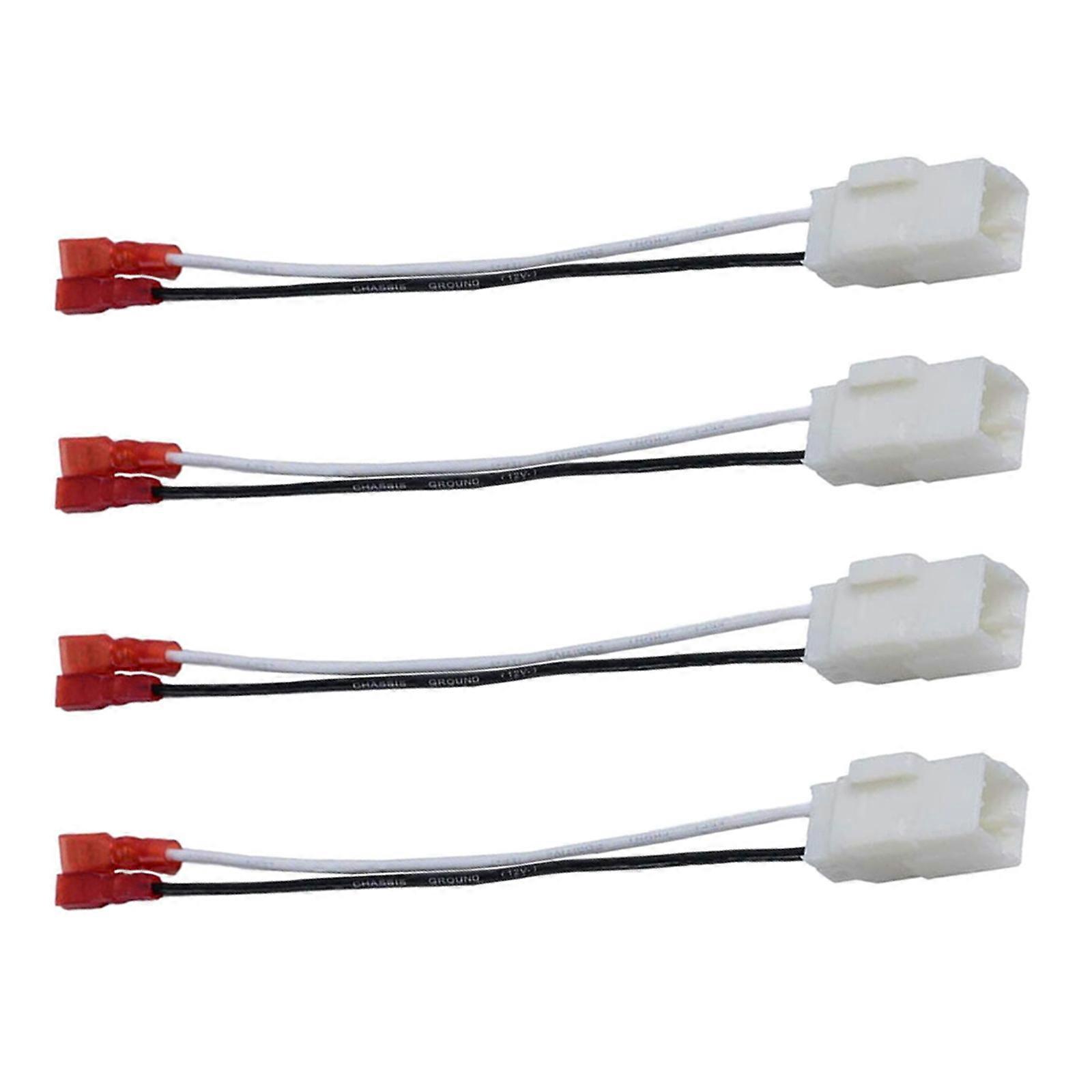 Auto Sound Systems Speaker Plugs Harness Connector Adapter Cable Wire Set, for 1500 2500 3500, Quick Connection Designs Multicolor