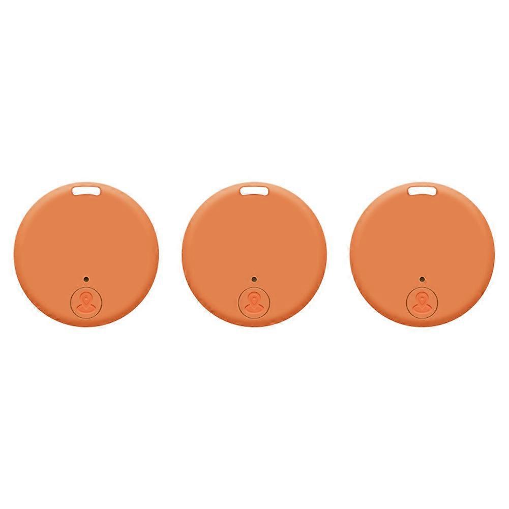 3 Pack GPS Tracker for Vehicles Key Finder GPS Tracker Mini GPS Tracker Pet GPS Tracker Orange