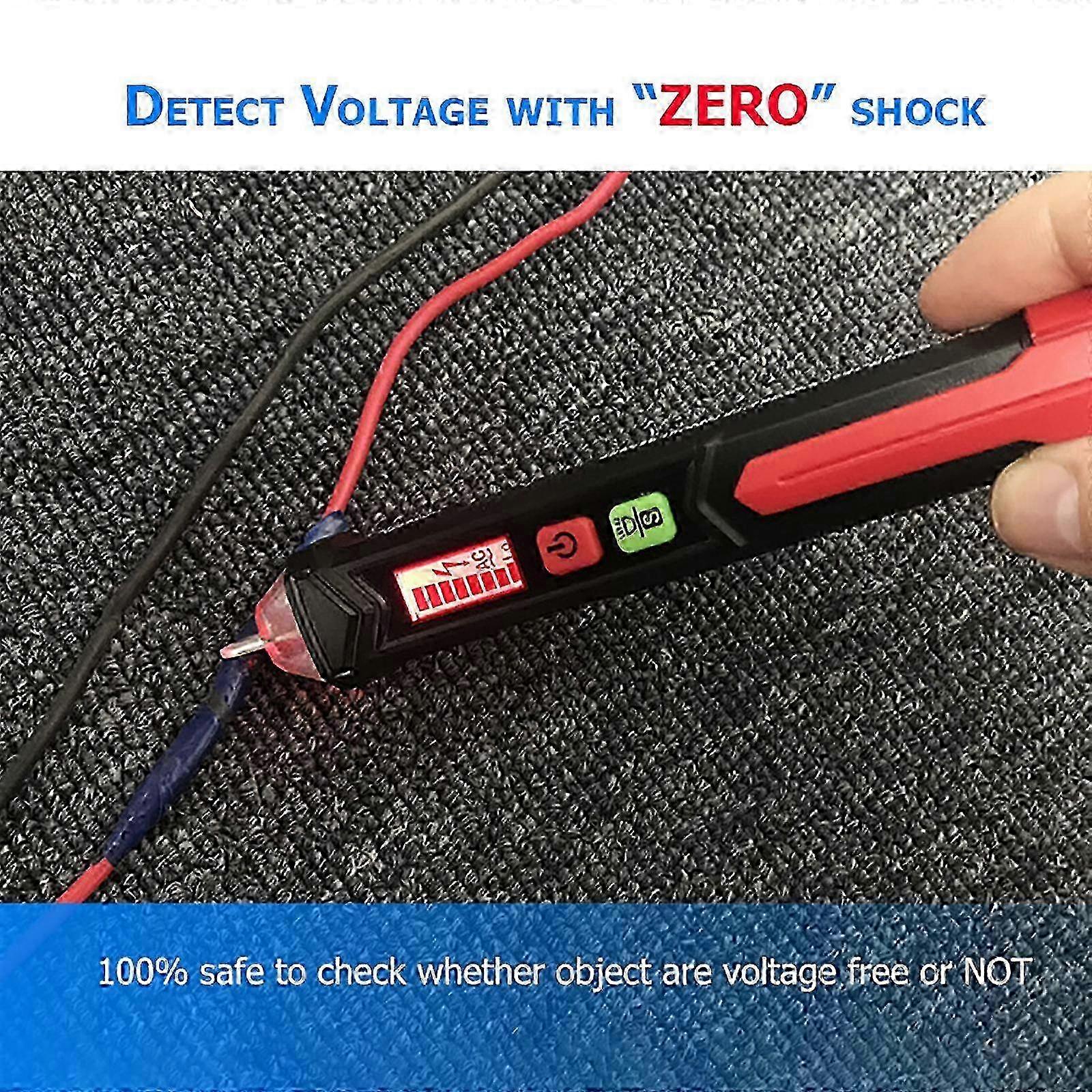 AC Voltage Detector Voltage Indicator LCD Display for Electrician Test Tool