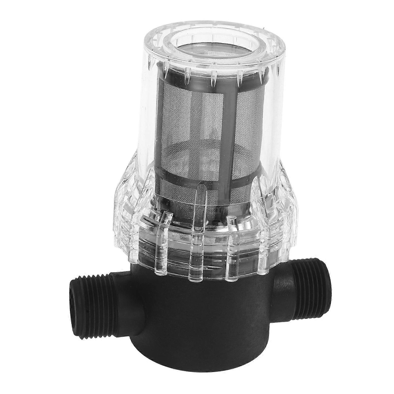 Inline Water Filter Screen With Mesh For Pressure Washer Inlet Protection Gardening Occasions 4.83X4.13X2.91IN 1Pcs