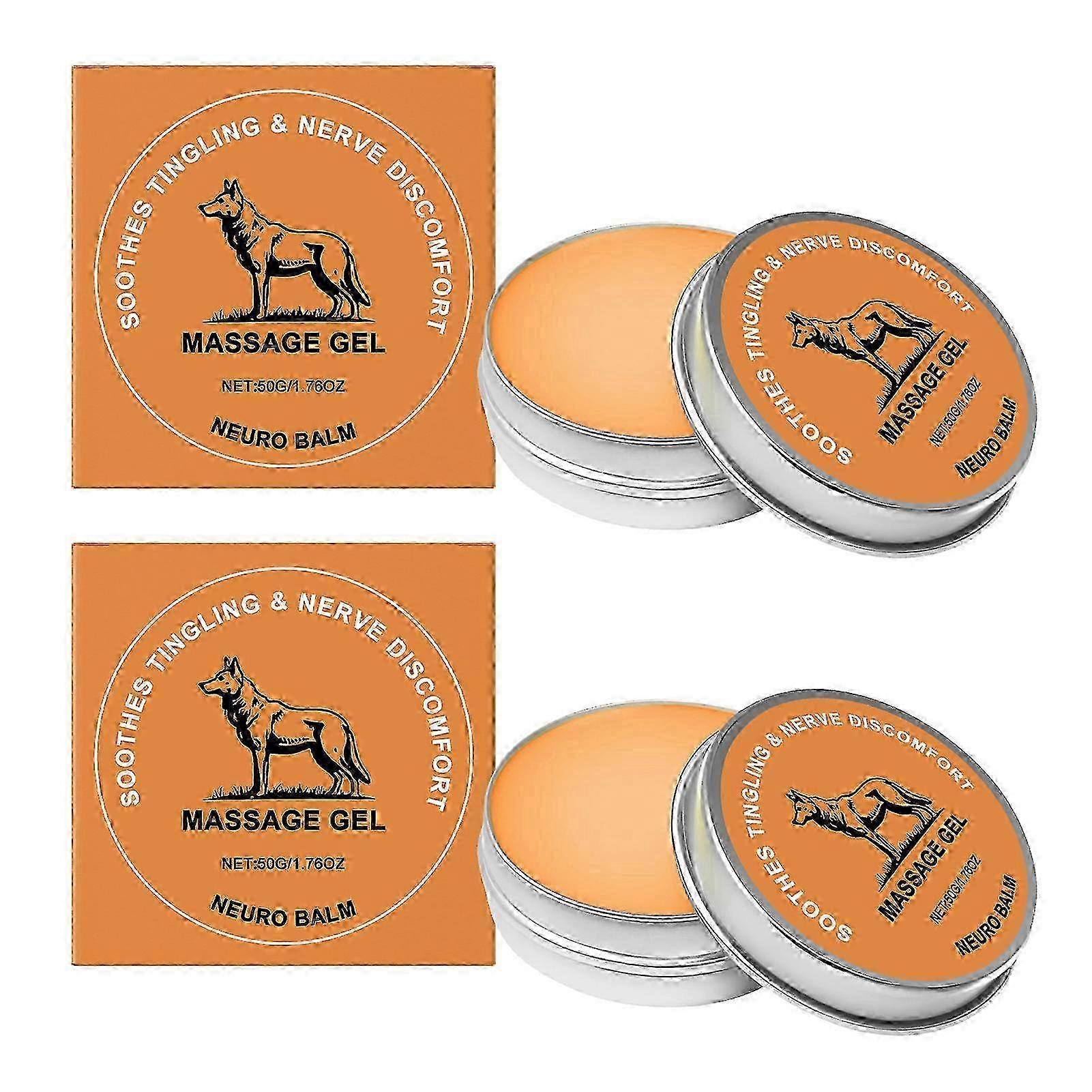 Therawolf Nerve-Relief Balm stöder ledflexibilitet Rörlighet för utomhusaktiviteter Support