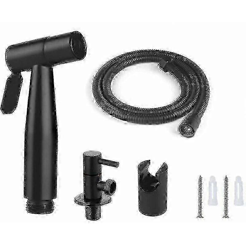 Toalett Handdusch Bidéspray 150cm,black_ZKD22