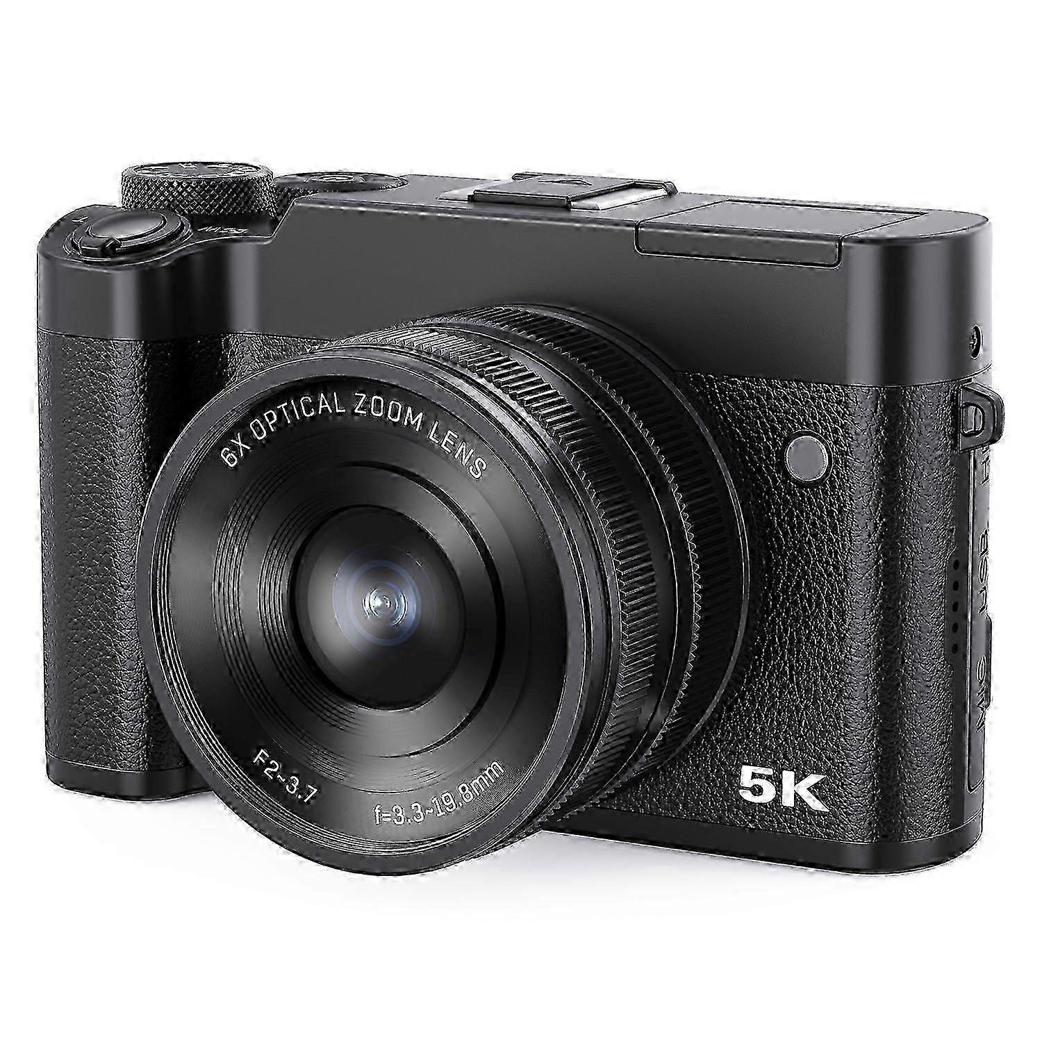 Dc205x Dual Lens Camcorder High Definition Optical Zoom 5k Digital Camera Video Recorder