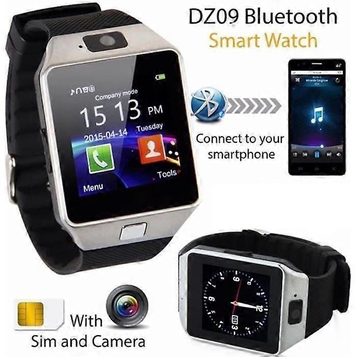 Smartwatch - WOTUMEO - DZ09 - 1.5" TFT LCD Touch Screen - Bluetooth - Voice Recorder