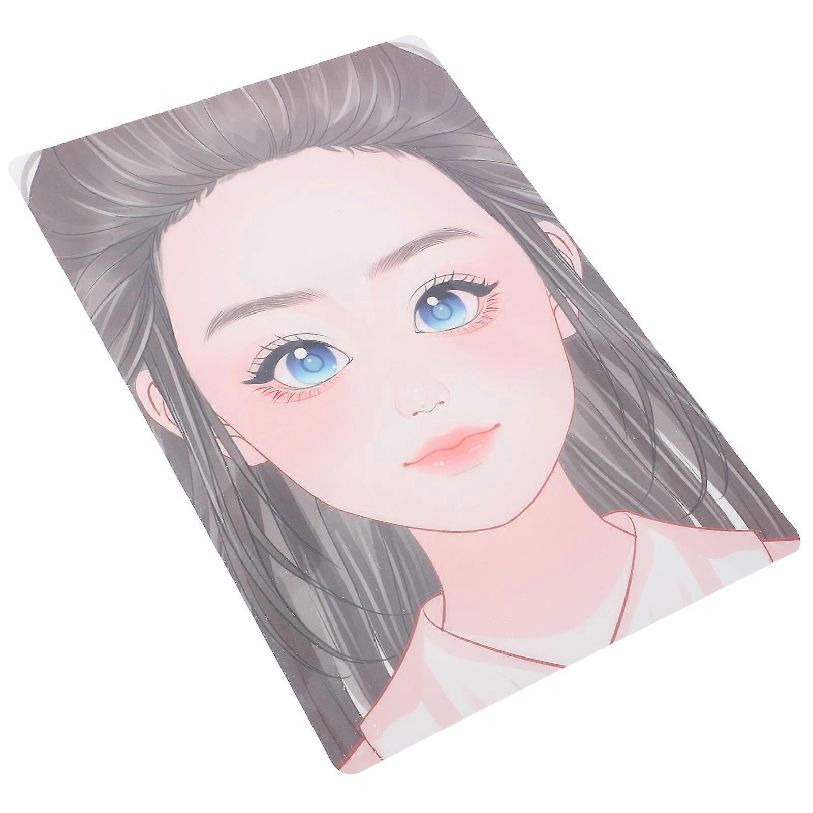 Face Painting Practice Board for Reusable Practice 5Pcs Multi Color Pet Material